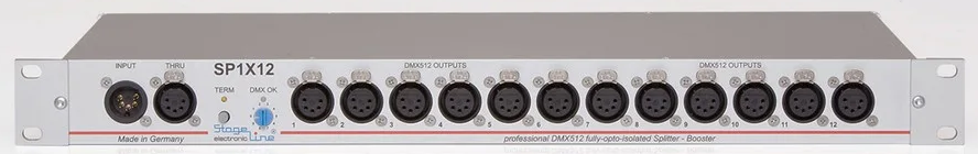 1->12 DMX Booster